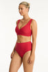 Sea Level Honeycomb High Waist Pant